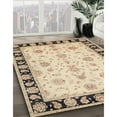thumbnail image 2 of Ahgly Company Indoor Rectangle Traditional Dark Almond Brown Persian Area Rugs, 4' x 6', 2 of 6