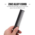 thumbnail image 2 of MasteelfCA Men Beard Comb Portable Pocket Comb Zinc Alloy Comb Hair Comb Durable Comb, 2 of 8