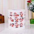 thumbnail image 5 of Creative Roll Paper Christmas Pattern Series Toilet Paper Santa Claus Reindeer Tissue Xmas Decor Tissue Roll Table Napkin, 5 of 5