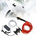 thumbnail image 2 of Portable Intelligent Electric Pressure Washer Pump, AC 100-240V Portable Pressure Powerful Car Washing Kit, Air Conditioner Cleaning Machine with PVC Hose for Home, Car, Garden, 2 of 8