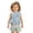 Q21 Blue, variant on Angala Outfit for Newborn Girls Vest Floral Print Ruffled Shorts Set Girl Summer Casual Clothes