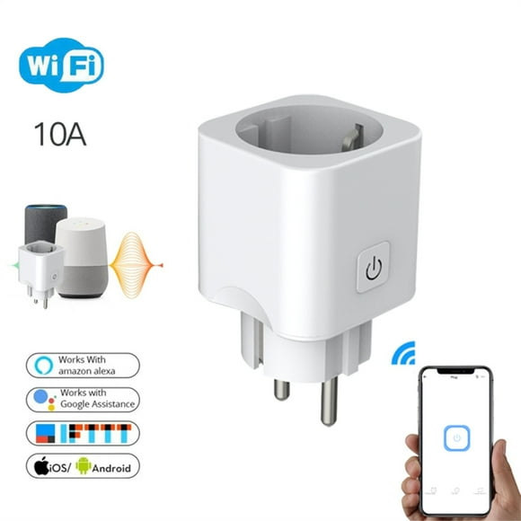 Cameland Smart Mini Wifi Plug Outlet Work with For Echoalexa/Google Home Remote Eu