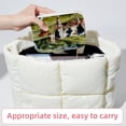 thumbnail image 6 of Cattle Velvet Necklace Holder: Portable Travel Organizer Box with Removable Compartment - Great Gift for Any Occasion, 6 of 7