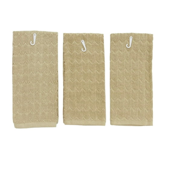 Serafina Home Beige Arrow Kitchen Towels, Set Of 3