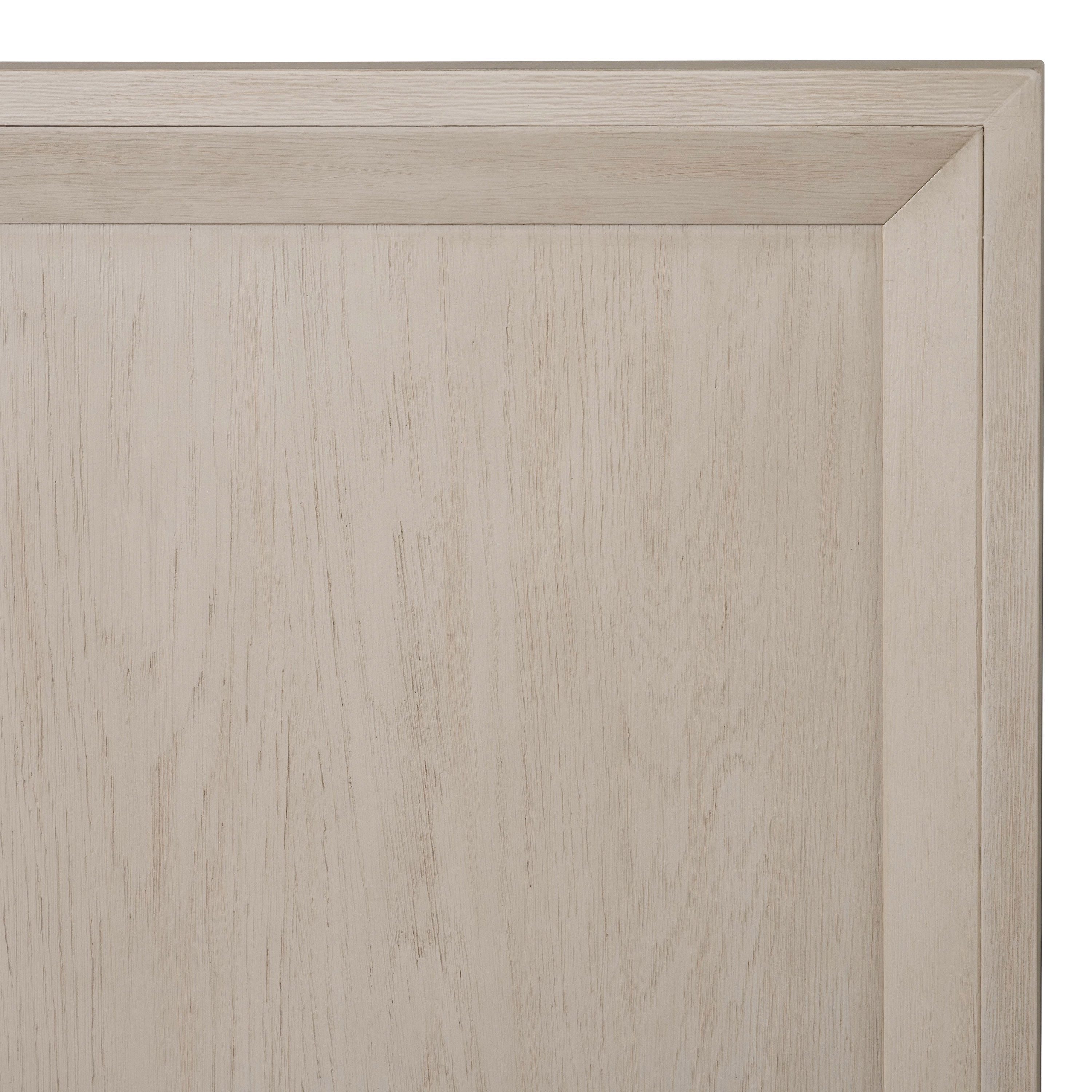 Furniture of America Brio Solid Wood King Panel Bed, Natural Oak