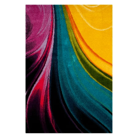 Fiesta Shawl - Safavieh Fiesta Shag Dalach Abstract Area Rug or Runner