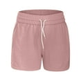 thumbnail image 5 of Shorts for Women Trendy Summer 2025 Drawstring Comfy Elastic High Waist Running Casual Shorts with Pockets XS-3XL, 5 of 5