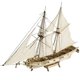thumbnail image 1 of Barco Armable SailBoatHalcon 1Pza Halcón 1:100 40x30x15cm Madera Café Claro., 1 of 1