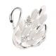thumbnail image 4 of Broche de cristal de cisne Jadeshay para mujer broche de cisne broches de diamantes de imitación, 4 of 8