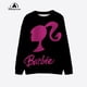 thumbnail image 4 of Sudadera nueva para mujer 2024, jersey con estampado de Barbie de dibujos animados, primavera y otoño, informal, holgada, con cuello redondo, regalo, 4 of 4