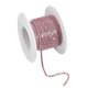 thumbnail image 1 of 5.5 Yardas Cristal Imitación Diamante Cadena 2mm Cosido Cerrar Garra Cadena Adorno para DIY Joyería Ropa Bolsos Zapatos Decoración Plata Inferior Parte Claro Púrpura, 1 of 7