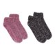thumbnail image 3 of Calcetines Dr. Scholl's Soothing Spa Low Cut Low Lavender para mujer, negro/rosa, 3 of 6