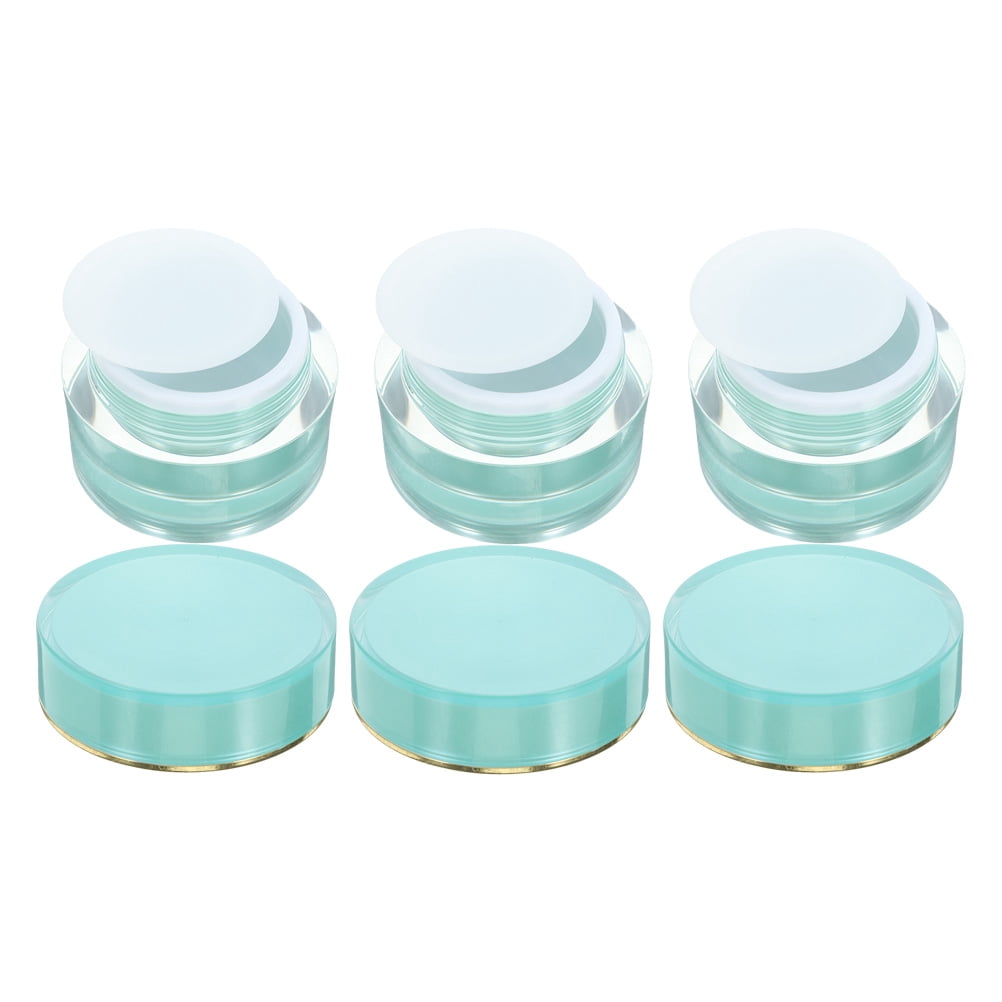FRCOLOR 3pcs Cream Jar 30g Wide Mouth Cream Container Refillable Cream Jar Travel Jar Container