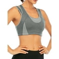 thumbnail image 2 of FANNYC Women's Seamless Sports Bra High Impact Support Yoga Bra Racerback Sports Bras Workout Gym Running Activewear Bra Full Coverage Wirefree Support Padded Bra,XS-2XL, 2 of 8