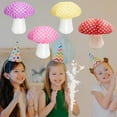 thumbnail image 4 of Dserhfy Hanging Lantern Mushroom Shaped Collapsible Paper Bridal Shower Lantern Decorations Party Decor, 4 of 8