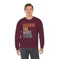 thumbnail image 5 of Miner Sweatshirt Gifts Crew Neck Shirt Long Sleeve Unisex, 5 of 5
