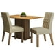 thumbnail image 1 of Juego de Comedor Mesa Tapa Madera 2 Sillas Tainá Madesa - Marrón/Imperial Madesa MDJA0200525ZSIM, 1 of 9