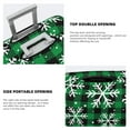 thumbnail image 6 of Wukai Christmas Pattern At Buffalo Plaid Elastic Luggage Cover: Personalized Protection for Your Suitcase - Fits 19~29-inch, Washable & Durable Travel Companion-X-Large, 6 of 8