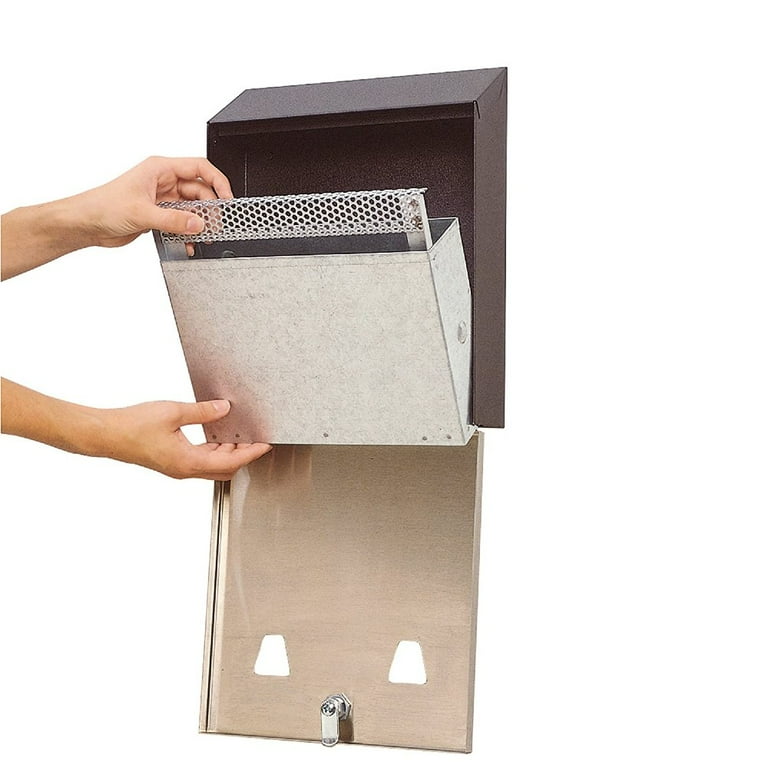 Alpine Cigarette Disposal Station Ashtray Outdoor Wall-Mounted Black