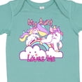 thumbnail image 4 of Inktastic My Aunt Loves Me Unicorn Girls Baby Bodysuit, 4 of 5