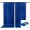 Blue, variant on 2 Panels Rose Backdrop Curtain, 10 x 10 Background Curtains for Parties, Weddings, Showers, Bachelorette Halloween, Christmas Birthday Party Photoshoot Backdrop Curtains Decorations
