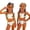 White, variant on CCRFTGI Girls Swimsuit Size 7 2 Piece Set Swimming Girls Bathing Suit Beach Holiday Floral Print Bikini Set Cute Summer Girls Fashion Swimsuits Swimwear Earthy Yellow 9-10 Years