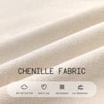 thumbnail image 6 of 118'' Pull Out Couch, Convertible Sleeper Sofa Bed, Upholstered Sectional Sofa, Chenille L-Shaped Couch with Nailhead Trim, 6-Seater Modern Sectional Couches for Living Room, Apartment, Beige, 6 of 9