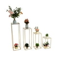 thumbnail image 3 of 4 Pack Wedding Flower Stand Metal Vase Column Stand for Weddings, Parties, Events, Elegant Flower and Centerpiece Tables, Versatile Decorative Displays, 3 of 7