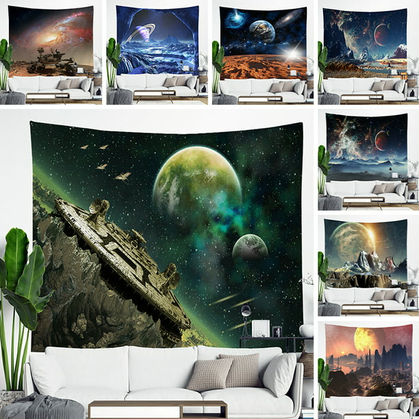 Ukap Space Pattern Science Stars In Galaxy Wall Hanging Large Tapestry Psychedelic Tapestry Decor Bedroom Living Room Dorm Walmart Com Walmart Com