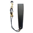 thumbnail image 2 of Sangle d'Épaule Réglable en Cuir Souple Rembourrée avec Crochet en Métal Accessoires pour Instrument de Musique Alto Tenor Baritone Soprano Saxophone, 2 of 5