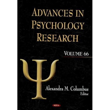 Advances in Psychology Research: v. 66: Volume 66 by AlexandraM Columbus (Hardcover) (2010) (New)