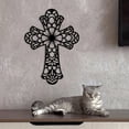 thumbnail image 3 of Modern Fashing Hanging Decoration, Creative Decorative Metal Wall Arts, Beautiful Vintage Decorative Hanging Crosses Wall Decor, 3 of 4