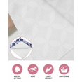 thumbnail image 6 of Retro Rhombus Kitchen Dish Towels for Drying Dishes Set of 3, Morocco Abstract Geometric Art Navy Blue Waffle Weave Microfiber Hand Tea Bathroom Towels Quick Dry & Absorbent Towel 15.7x23.6, 6 of 7