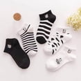 thumbnail image 1 of Calcetines de verano para mujer, calcetines náuticos con punta redonda para mujer, calcetines cortos japoneses para niñas, calcetines bajos para hombre, 1 of 6