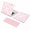 Pink-L35, variant on Black-D2 Sturdy Protective Hard Shell & Cover for 13.6 Inch Laptops 2022-2025