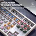 thumbnail image 4 of Teclado para juegos K87 87 teclas RGB Teclado de intercambio en caliente Puerto USB para computadora portátil PC, 4 of 5