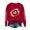 Red_2, variant on Godom Oversized Sweatshirt for Women Rugby Graphic Pullover Long Sleeve Drop Shoulder Fleece Sweatshirt
