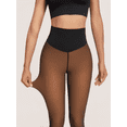 thumbnail image 4 of Fleece Lined Thermal Tights - Dark Caramel, 4 of 12