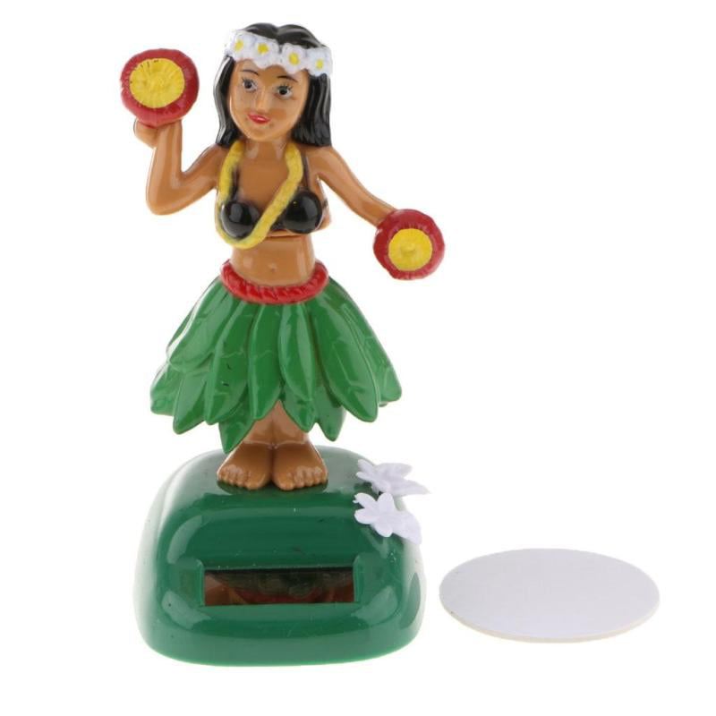 Liery Solartanz Hawaii Mädchen Büro Auto Hula-Girl Solar Wackel Figur Hawaii Mädchen Solar Tanzen Für Fensterbank