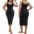 thumbnail image 4 of Athlemo Plus Size Women's Shaping Full Slips Shapewear Tummy Control Dress Cami Slip Body Shaper, 4 of 9