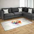 thumbnail image 3 of Watercolor Drip Poodle Pop Art Colorful Portrait Artwork Indoor Rug Poodles Dog Lover Gifts Idea Carpet Living Bed Room Sofa Home Decor - 01009, 3 of 5
