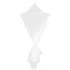 thumbnail image 4 of Red Mosquito Netting Curtain Dome, Round Lace Insect Net, Elegant White, Portable Foldable Design, High-Density Mesh, Metal Frame Support, for Bedroom Camping, Lightweight Easy Setup, for, 4 of 8