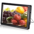 thumbnail image 1 of 12 " TV digital portátil ATSC 16:9 TV digital LED 1080P reproductor edia de alta definición, coatible con u disco / tarjeta de memoria, ideal para viaj al aire libre en vehículos domésticos, 1 of 5