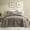 Beige, variant on Ameha 3 Piece Quilt Set Chevron Bedspread Reversible Ultrasoft Microfiber Adult Bedding White Color Queen