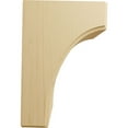 thumbnail image 3 of Ekena Millwork 3 1/2"W x 4"D x 6"H Clarksville Bracket, Alder (4-Pack), 3 of 4