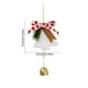 thumbnail image 3 of Campanas de Árbol de Navidad Colgantes, Campanas Colgantes, Decoración de Timbre, Campana de Viento Colgante para Coche de Navidad, Regalo, Decoración Navideña, 3 of 6