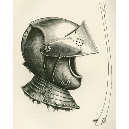 Shark Helmets Visors - Visored Helmet Dating From C1643 The Piece At The Side Is The Visor Prop Full Size Used To Keep Up The Visor At Different Angles According To The Notch Used From The British Army Its Origins Progress