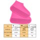 thumbnail image 3 of Cubrezapatos Cubierta impermeable reutilizable para zapatos de lluvia Bota de lluvia para exteriores de silicona (Rose Red S), 3 of 5