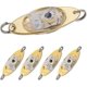 thumbnail image 1 of 5pcs LED Fishing Bait Kit Deep Fishing Light LED Fishing Spoon Underwater Flashing Light Diamond Lig, 1 of 5