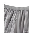 thumbnail image 4 of Lnzyyephy Women's Summer Long Mesh Skirt Solid Color Sheer Flowy Skirt for Travel, Beach, Photography, 4 of 7